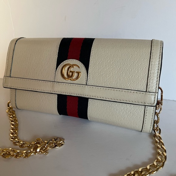 🌺Auth. Gucci crossbody wallet  WOC 🌺 - Picture 14 of 15